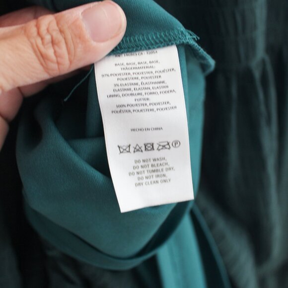 Anthropologie x Mare Mare Long Sleeve Tiered V-Neck Dress Size Medium - Picture 7 of 8